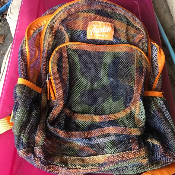 austin trading co mesh backpack